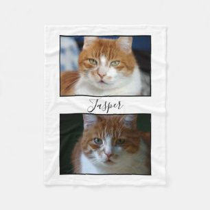 Twee Pet Photo Fleece Blanket Deken