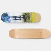 Twee pieken Freak Skateboard (Horizontaal)