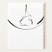 Twee Pilates Poses op de Hervormer Planner (Achterkant)