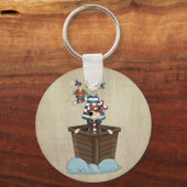 Twee Piraten Sleutelhanger (Voorkant)