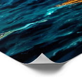 Twee piratenschepen op het zee | AI Art Poster (Hoek)