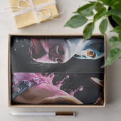 Twee Pit Bulls portret Tissuepapier (Geschenk)