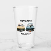 Twee Pontiac GTO-autoontwerp Glas (Voorkant)