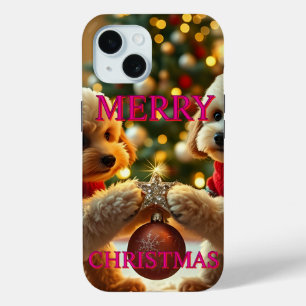 TWEE POODLES DIE KERST Vieren