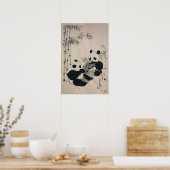 Twee Posters Pandas (Keuken)