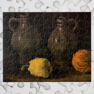 Twee potten en twee pompoenen door Vincent van Gog Legpuzzel