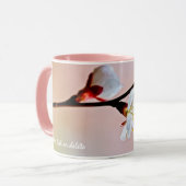 Twee prachtige Japanse abrikozenbloemen Mok (Voorkant links)