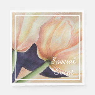 Twee prachtige Tulps Servet