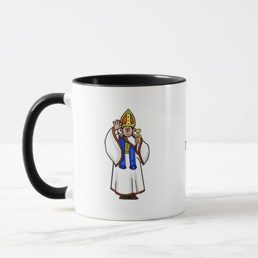 Twee priesters Coffee-Mok Mok (Links)