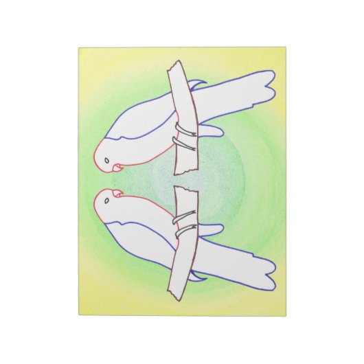 Twee projectielen voor het kleuren van notitieblok (Gedraaid)