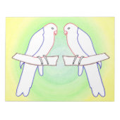 Twee projectielen voor het kleuren van notitieblok (Voorkant)