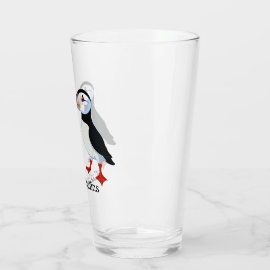 Twee Puffins Design Drink glas (Links)