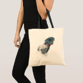 Twee pugs tote bag (Voorkant (product))
