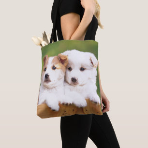 Twee Puppies Draagtas