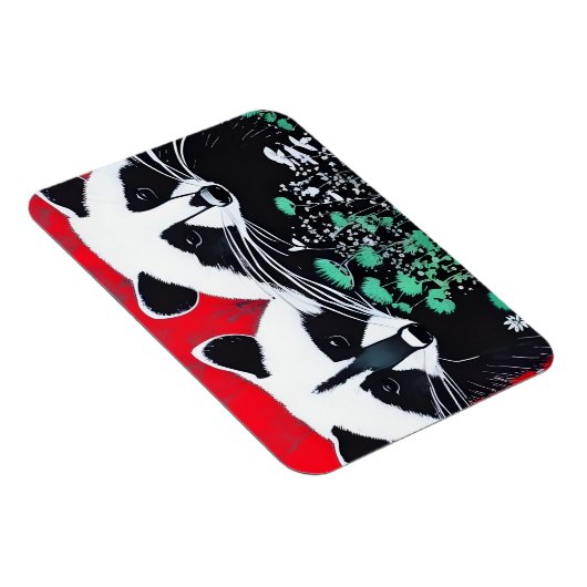 Twee Raccoons Magneet (Rechterzijde)