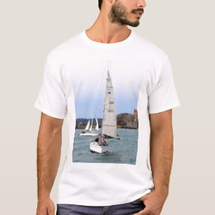 Twee racejachten t-shirt