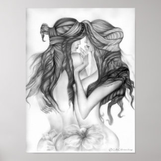 "Twee races" Poster