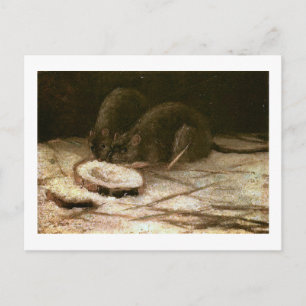 Twee Rats Van Gogh Fine Art Briefkaart
