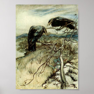 Twee Ravens Poster