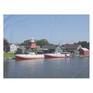 Twee rivieren, tafelkleed van Wisconsin