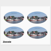 Twee rivieren, Wisconsin sticker (Vel)