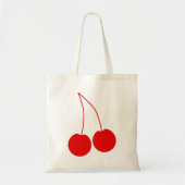 Twee Rode Kersen. Tote Bag (Voorkant)