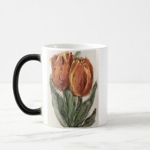 Twee rode tulpen van Sientje Mesdag-van Houten Magische Mok