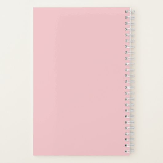 Twee Rose Journal "Cher Journal" (Verso)