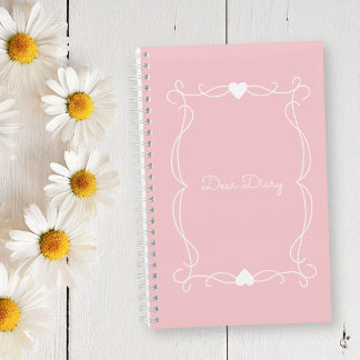 Twee Rose Journal "Cher Journal"