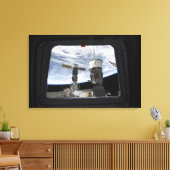 Twee Russische ruimtevaartuigen Canvas Afdruk (Insitu (Woonkamer))