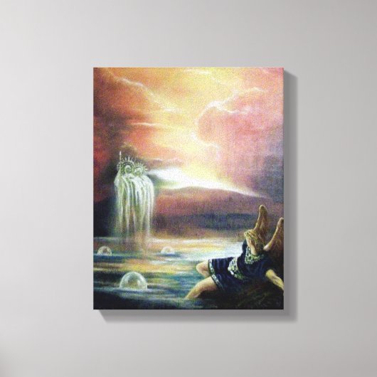 TWEE SAINT JOHN EN FALLEN ANGEL CANVAS AFDRUK (Voorkant)