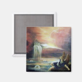 TWEE SAINT JOHN EN FALLEN ANGEL MAGNEET (Voorkant / Achterkant)