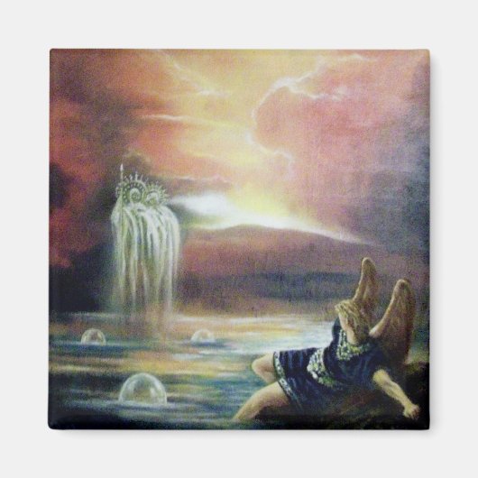 TWEE SAINT JOHN EN FALLEN ANGEL MAGNEET (Voorkant)