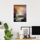 TWEE SAINT JOHN EN FALLEN ANGEL POSTER (Thuiskantoor)