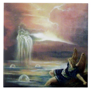 TWEE SAINT JOHN EN FALLEN ANGEL TEGELTJE