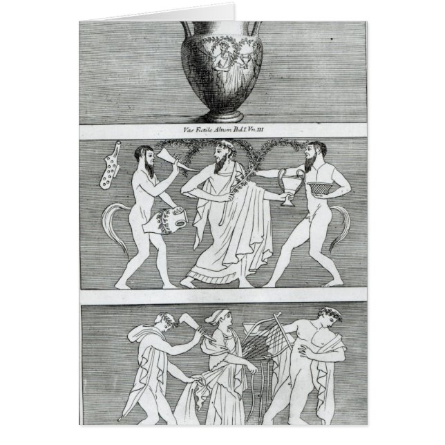 Twee Scènes van een Vaas Etruscan (Voorkant)