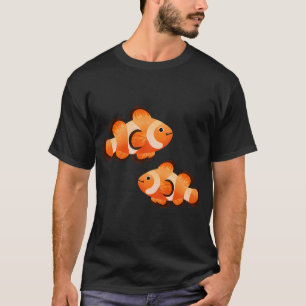 Twee Schattige Clownvissen T-shirt
