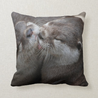 Twee Schattige otters Kussen