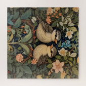 Twee Schattigee Baby Birds Botanische Tuin Legpuzzel (Horizontaal)