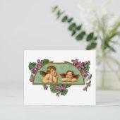 Twee schilderijen van Angels Briefkaart (Staand voorkant)