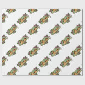 Twee  schilderijen van Angels Cadeaupapier (Vlak)