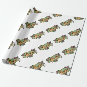 Twee schilderijen van Angels Cadeaupapier
