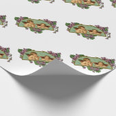 Twee  schilderijen van Angels Cadeaupapier (Hoek)