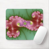 Twee schoenen - Fractal Mousepad Muismat (Met muis)