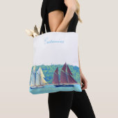 twee schoenenzeilen tote bag (Dichtbij)