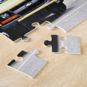 Twee schoolbussen legpuzzel (Zijkant)