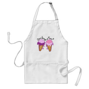Twee Scoops Party Apron Standaard Schort