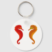 Twee Seapaarden Zee Life Sleutelhanger (Achterkant)