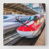 Twee Shinkansen op het Tokyo-station Vierkante Klok (Voorkant)