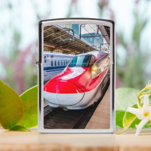 Twee Shinkansen op het Tokyo Station Zippo Lighter